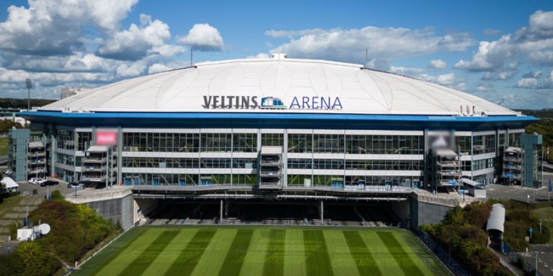 Sức ảnh hưởng của sân Veltins-Arena tại khu vực châu Âu